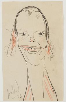 John Jon-And, pencil drawings, 9, Framed together.