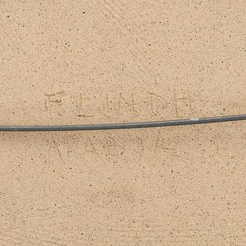 Francesca Mascitti-Lindh, reliefejä, 2 kpl, kivitavaraa, signeerattu F. Lindh Arabia.