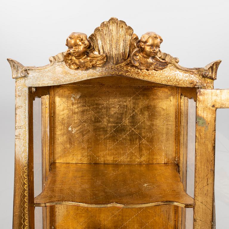 Display Cabinet in Louis XV Style, Italy, Late 20th Century.