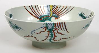 SKÅL, porslin, Kina, 1900-tal.