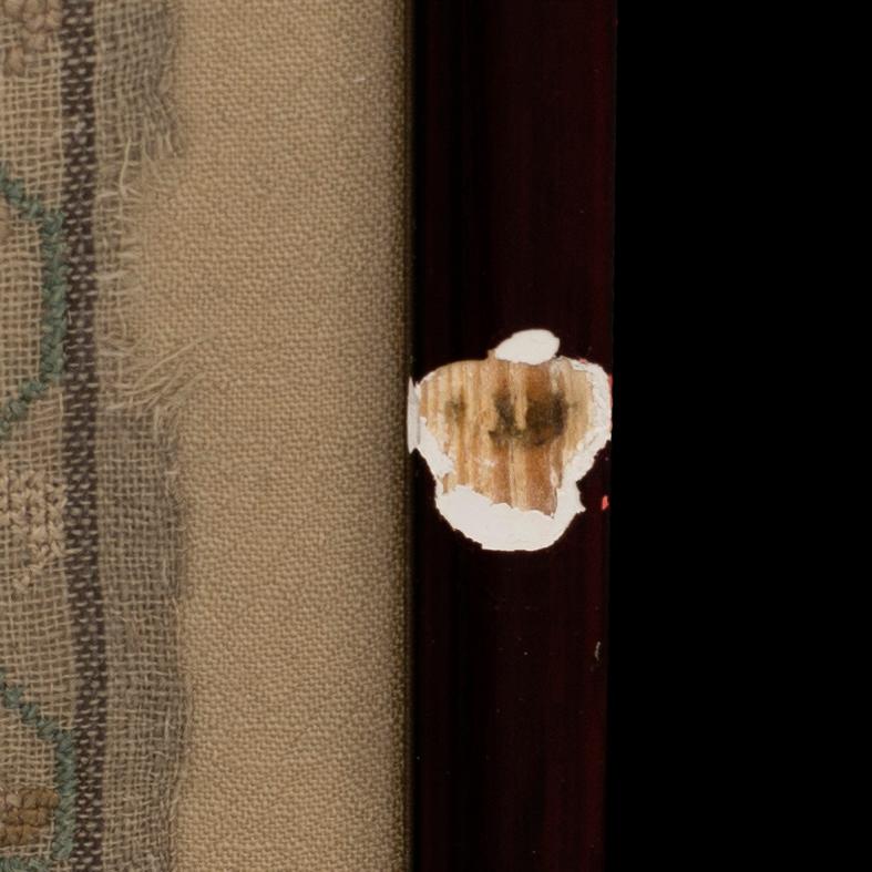 A Swedish sampler around 1800.