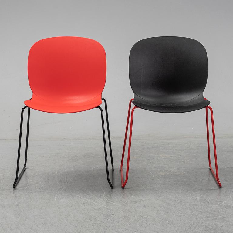 11 chairs by Susanne Grønlund, 'RBM NOOR', Flook.