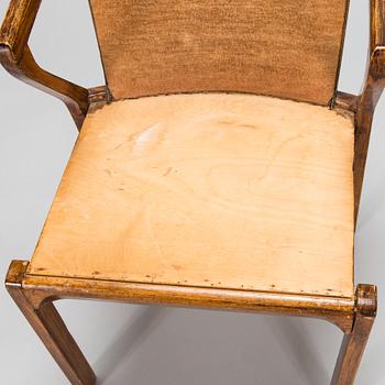 Alvar Aalto, nojatuoli, malli 2, O.Y. Huonekalu- ja Rakennustyötehdas A.B. 1900-luvun puoliväli.