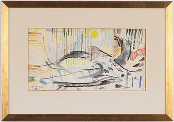 Sven X:et Erixson, Mountain landscape.