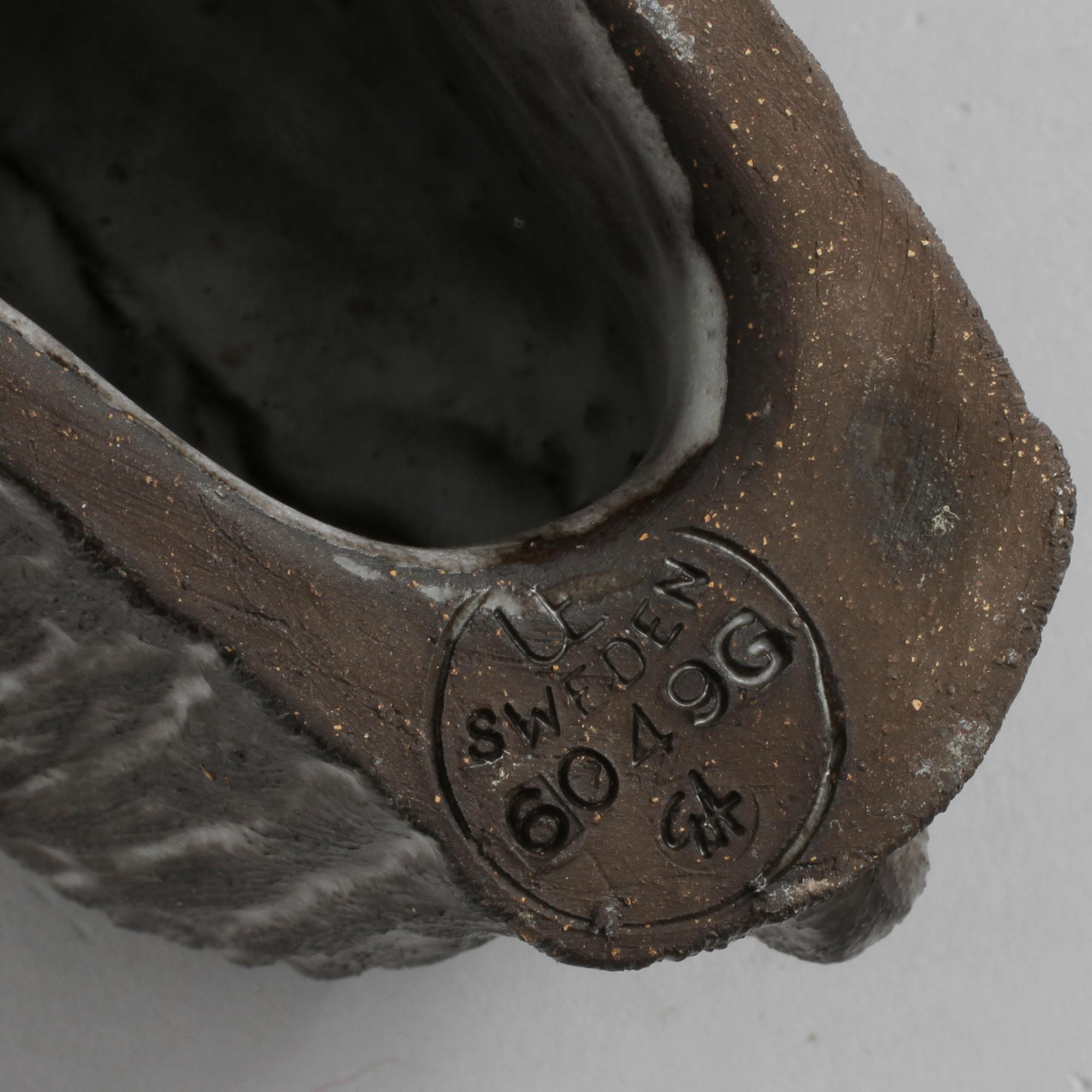 FIGURINER, 3 st,  lergods, Göran Andersson, Upsala-Ekeby, 1900-talets andra hälft.