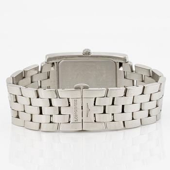 Longines, Dolce Vita, wristwatch, 26.3 x 32 (39.8) mm.