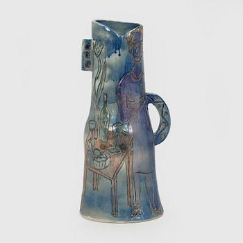 Pauli Partanen, a ceramic sculpture, signed and dated -09.