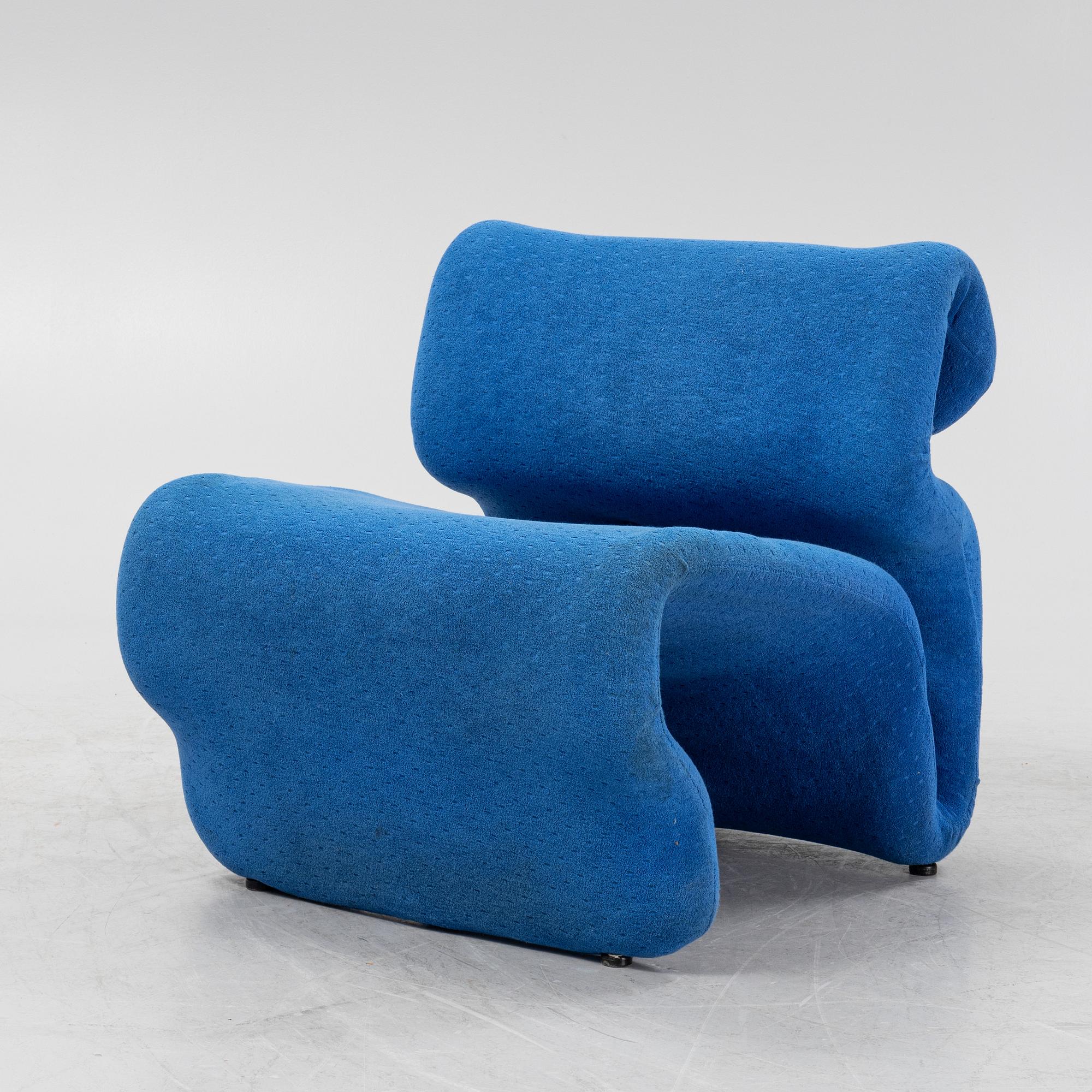 Jan Ekselius, an 'ETcetera' lounge chair, JOC möbler, Vetlanda, Sweden, 1970's.