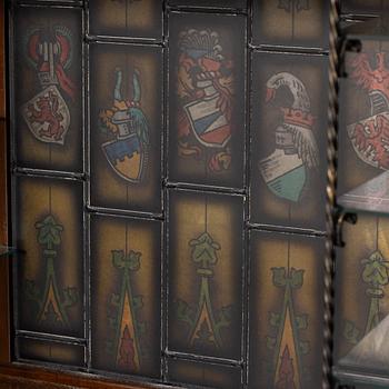 Bar cabinet, Baroque style, probably Gärsnäs, 1950s–60s.