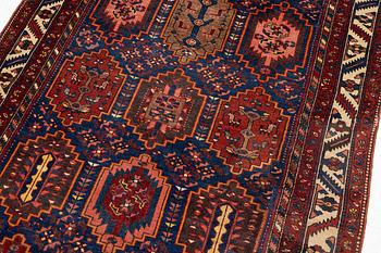 A semi-antique Baba Haydar carpet, Chahar Mahal and Bakhtiari region, West Persia, c. 297 x 156 cm.
