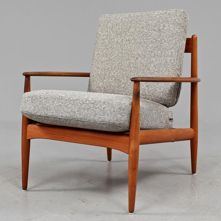 SOFFA samt FÅTÖLJ, Grete Jalk, France o Daverkosen, Danmark, 1960/60-tal.