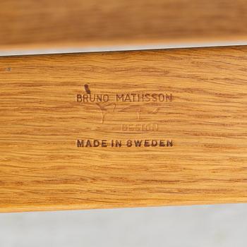 Bruno Mathsson, Fåtölj, "Eva", Firma Karl Mathsson, Värnamo, 1973.