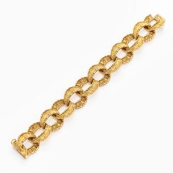 Armband, 14K guld, importstämplar Tillander 1968.