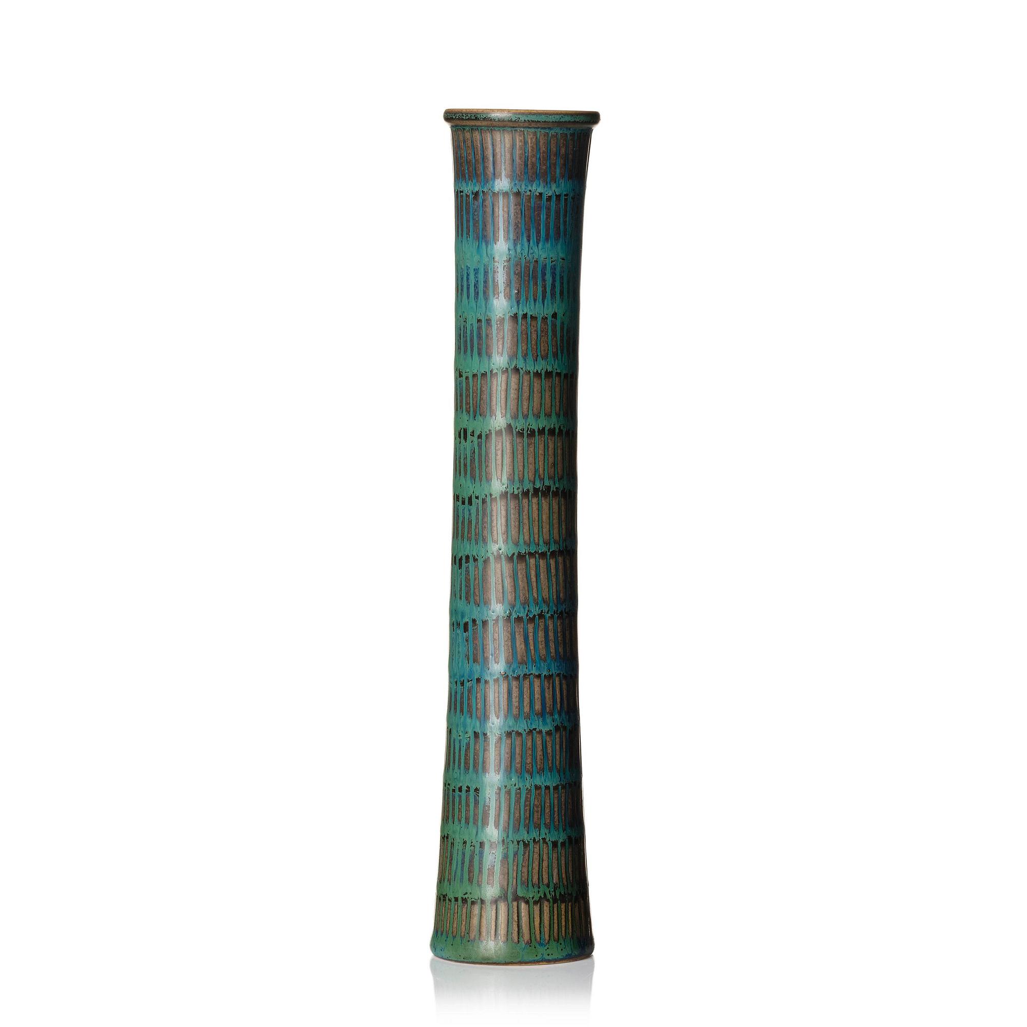 Stig Lindberg, a stoneware vase, Gustavsberg Studio, 1964.
