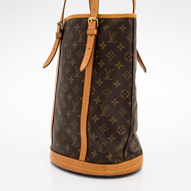 Louis Vuitton, a Monogram Canvas "Bucket" bag and pochette.