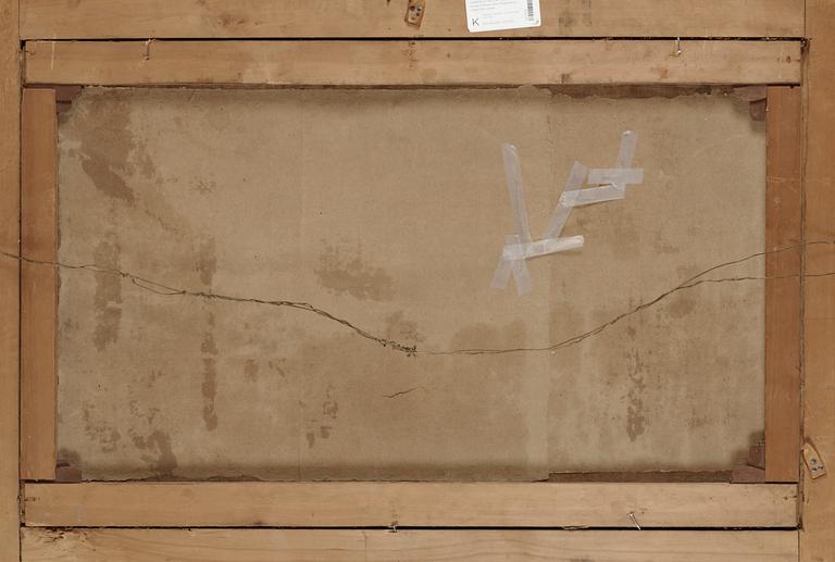 Gabriele Bella Attributed to, Canal Crande with the Rialto bridge.