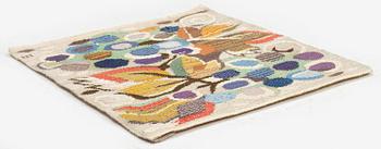 Barbro Sprinchorn, a textile, 'Vindruvor', tapestry variant, c. 36 x 36 cm signed S.