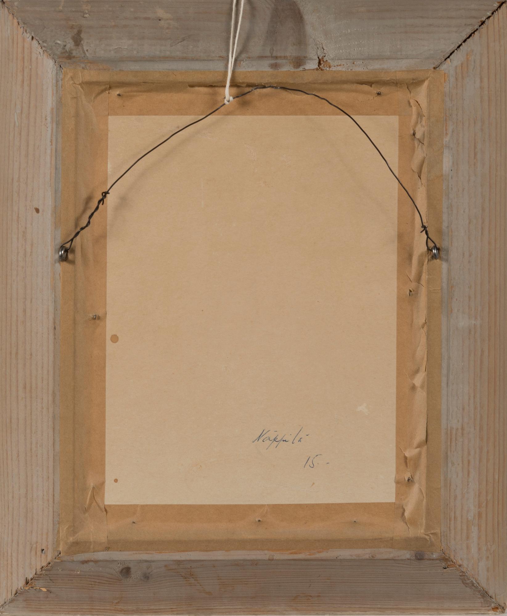 ELVI MAARNI, oil on canvas, signed.