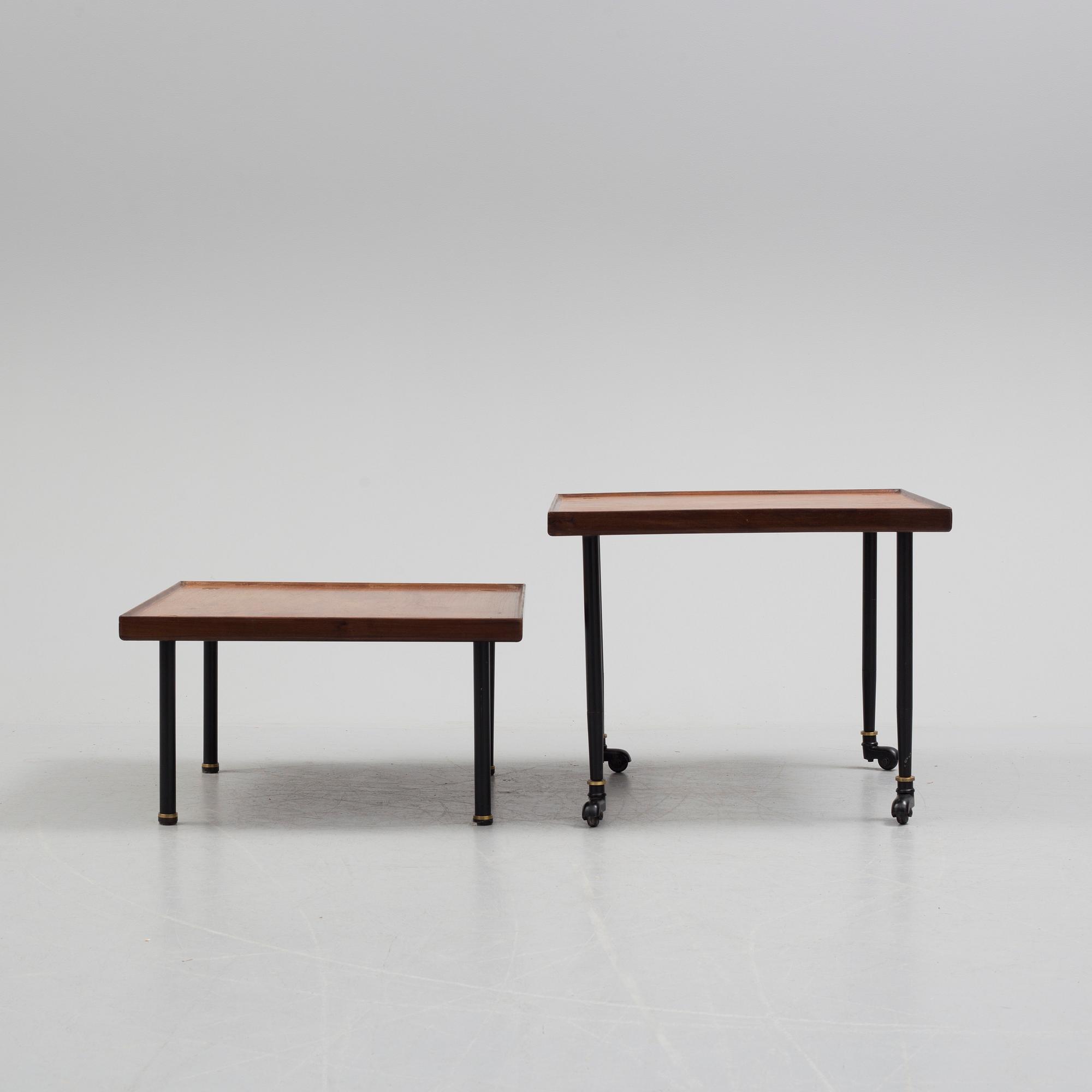 Two coffee tables by Melchiorre Bega for Klan.