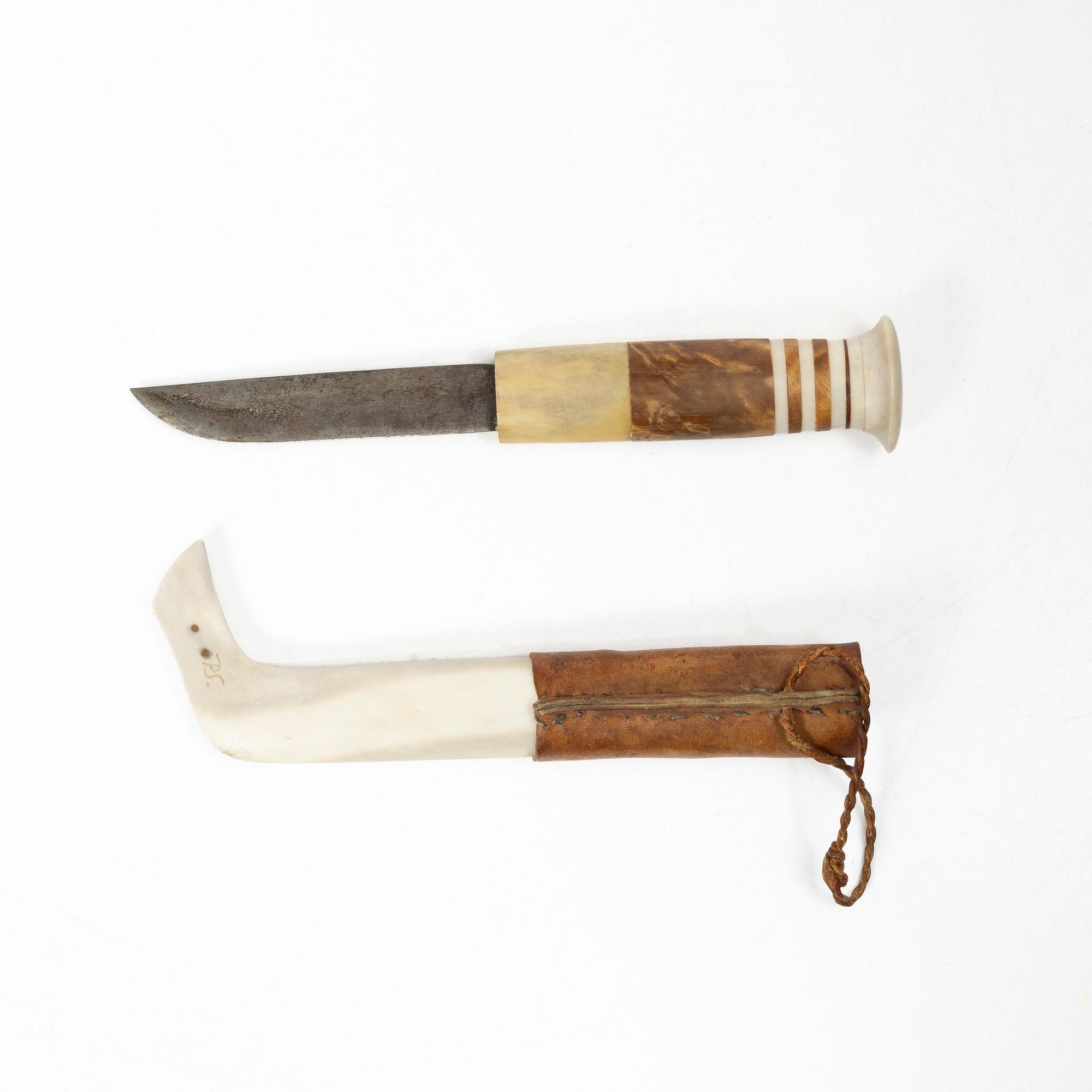 Per Sunna, a half-antler knife, Ärosjokk.