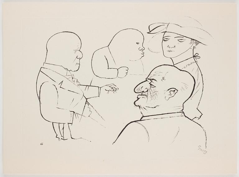 George Grosz, "Ecce Homo".