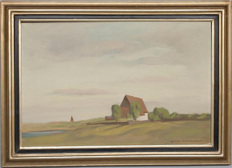 EERO NELIMARKKA, olja på duk, signerad och daterad 1938.