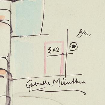 John Jon-And, mixed media. Executed 1921.