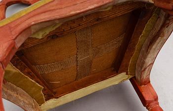 STOLAR, 1 par, rokoko, 1700-talets andra hälft.