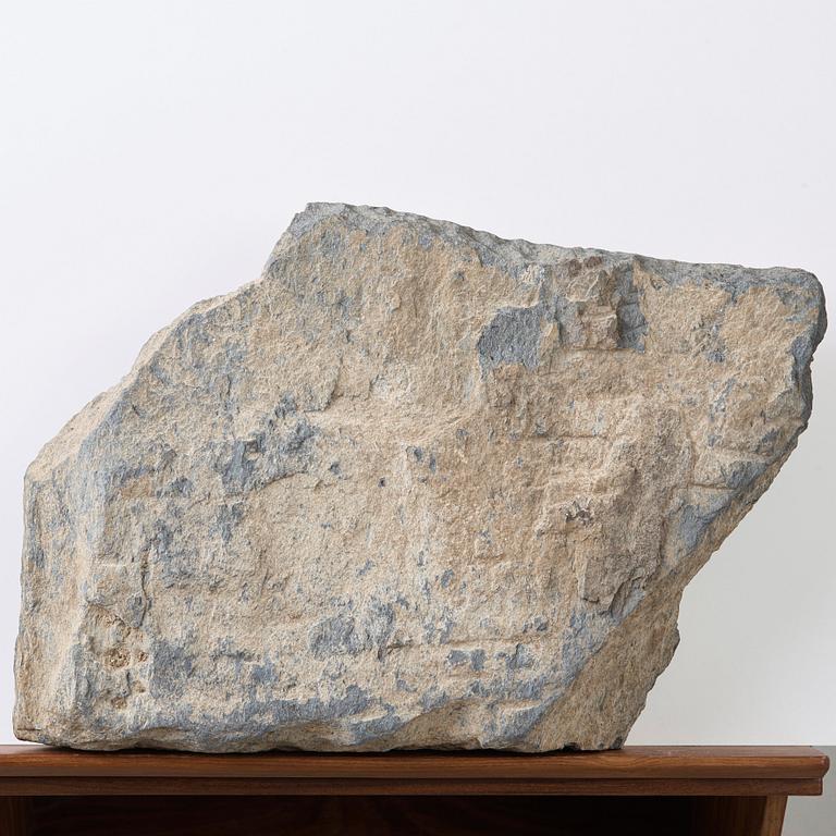 SKULPTURFRIS, sten. Gandhara, 200/300 e. Kr.