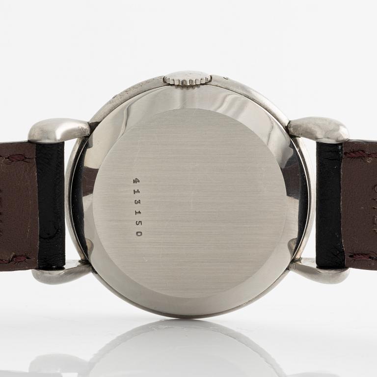 Jaeger-Lecoultre, Triple Calendar, wristwatch, 33 mm.
