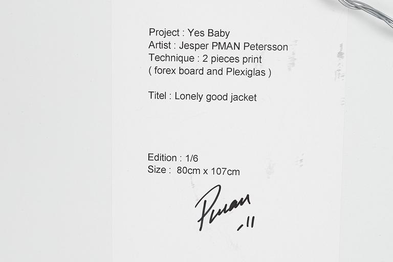 Jesper Pman Petersson, "Lonely good jacket".