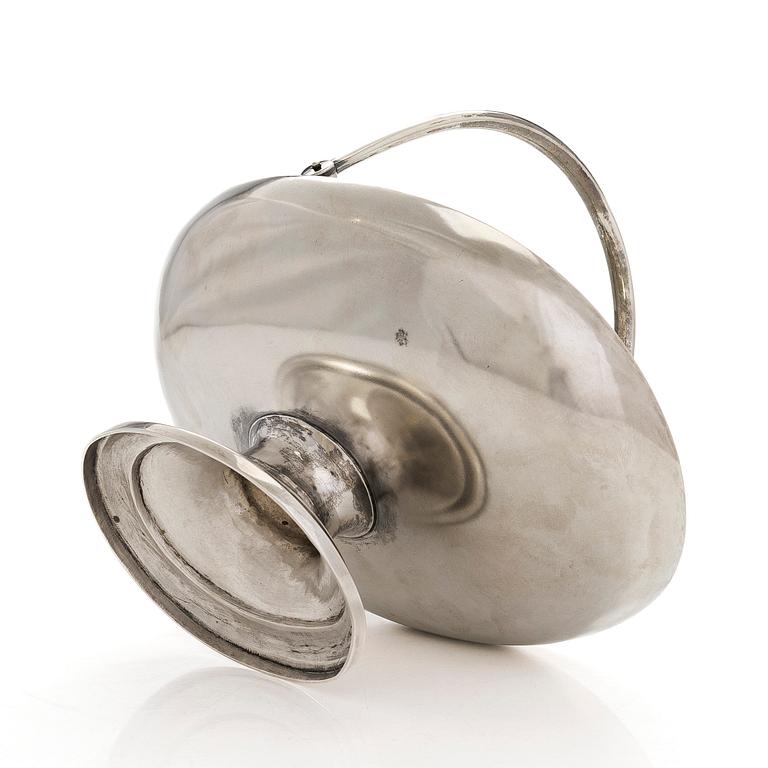 Leipäkori, hopea, Pietari 1889.