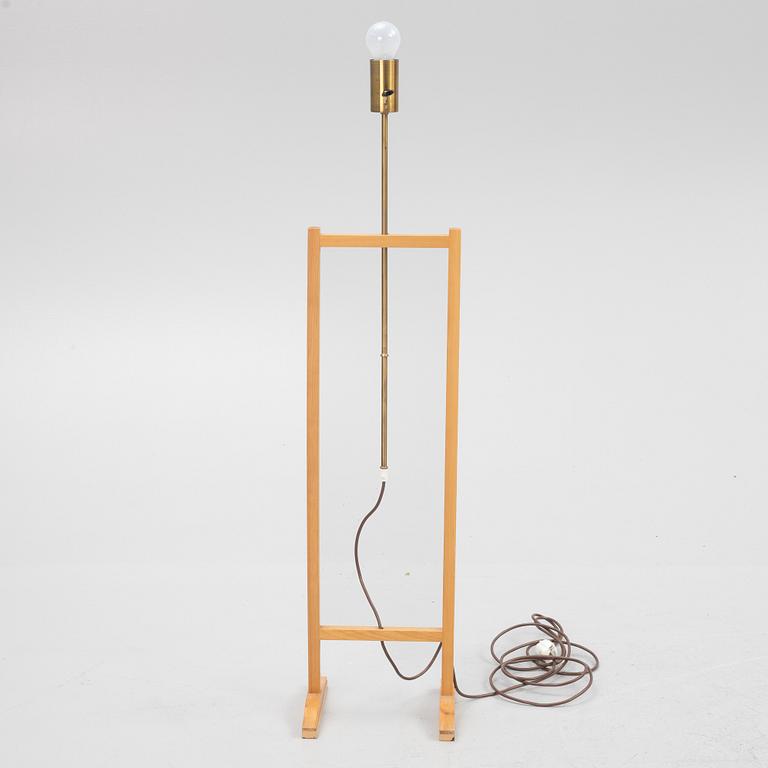 Josef Frank, floor lamp, model 2458, "The Crutch", Svenskt Tenn.