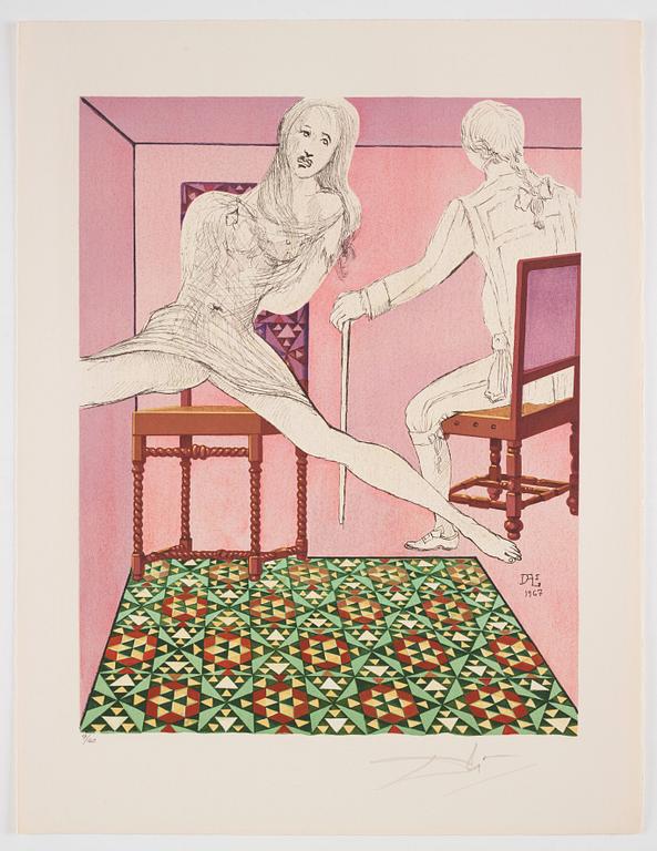 Salvador Dalí, "Three plays by the Marquis de Sade".