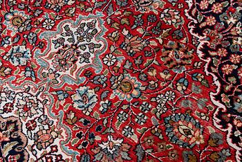 Carpet, silk Ghom,  179 x 122 cm.