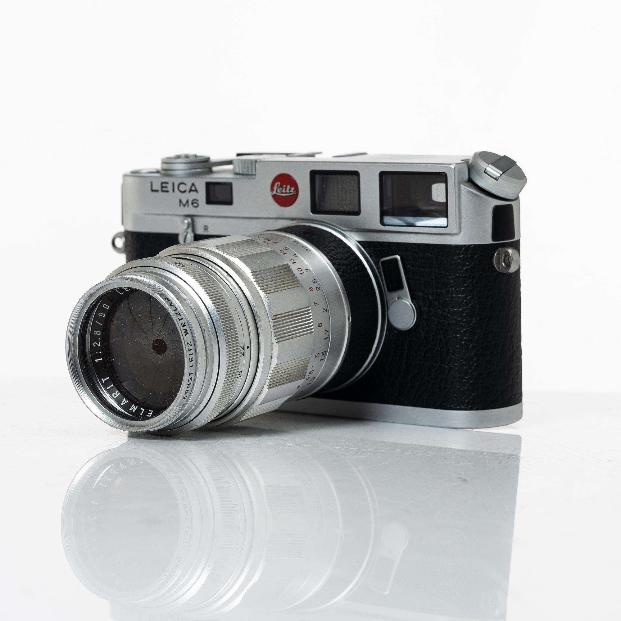 Leica M6 Black, no. 1713861, 1987.