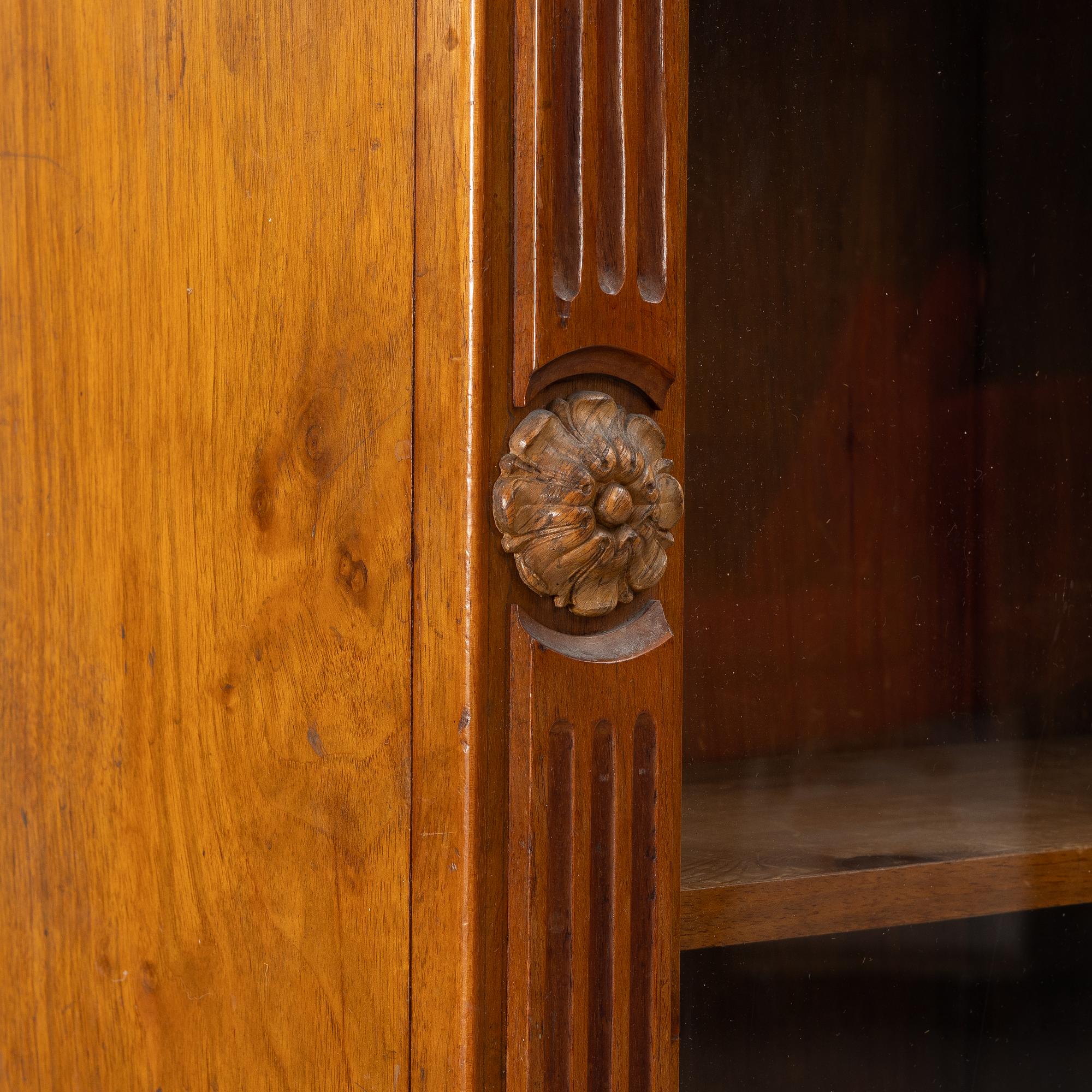 A Swedish book cabinet from the second half of the 19th Century.