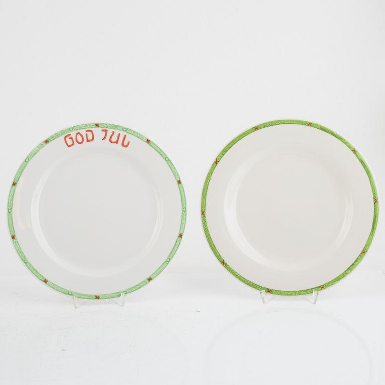 Julservis, 41 delar, porslin, "God Jul", Gustavsberg.