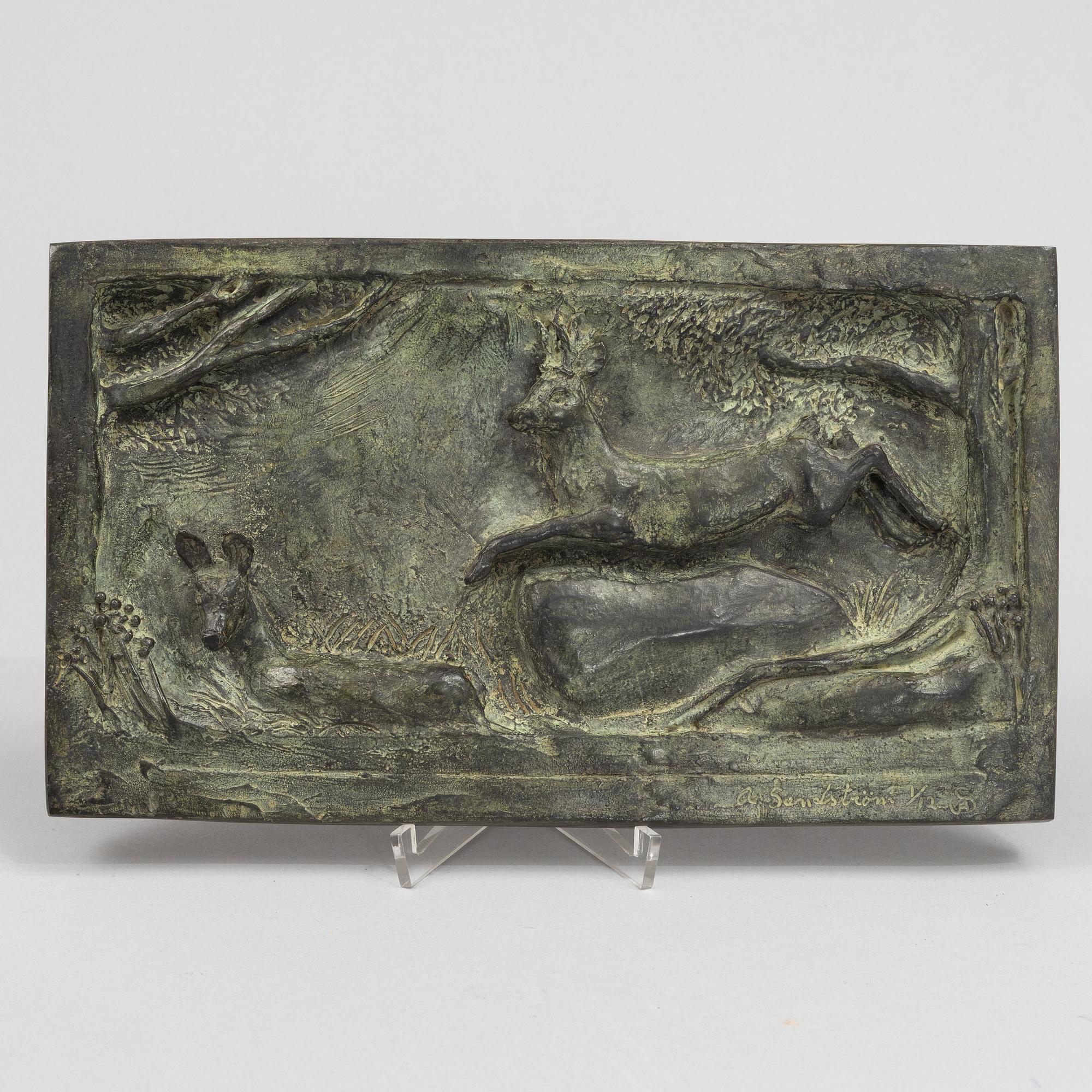 Anders Sandström, Deer, relief.