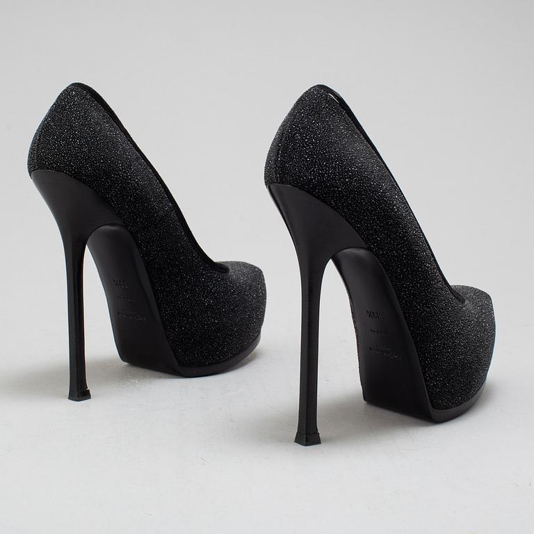YVES SAINT LAURENT, pumps, size 39,5.