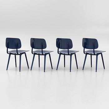 Friso Kramer, four "Revolt" chairs, Ahrend, Holland, 1997.