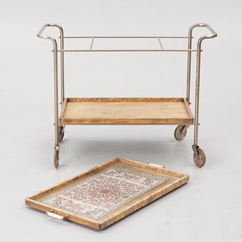 Serving trolley, Functionalist, 1930s.