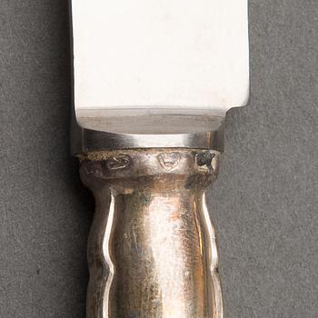 A 173-piece set of 'Chippendale' silver cutlery, Hopeakeskus, Hämeenlinna, Finland 1938-1947.