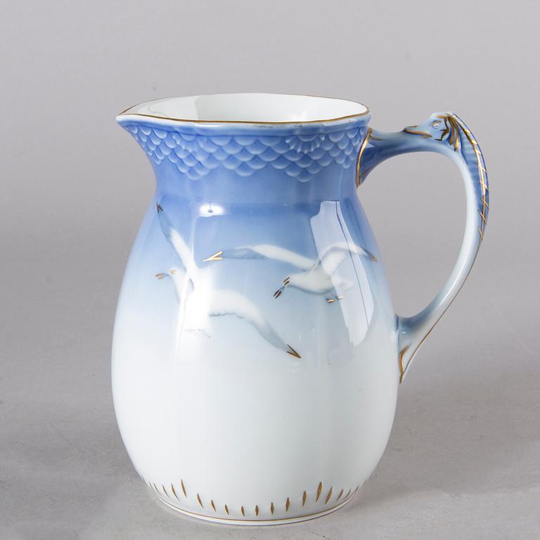 SERVIS 72 dlr Blå Måsen Bing & Gröndahl Danmark 1900-talets senare del porslin.