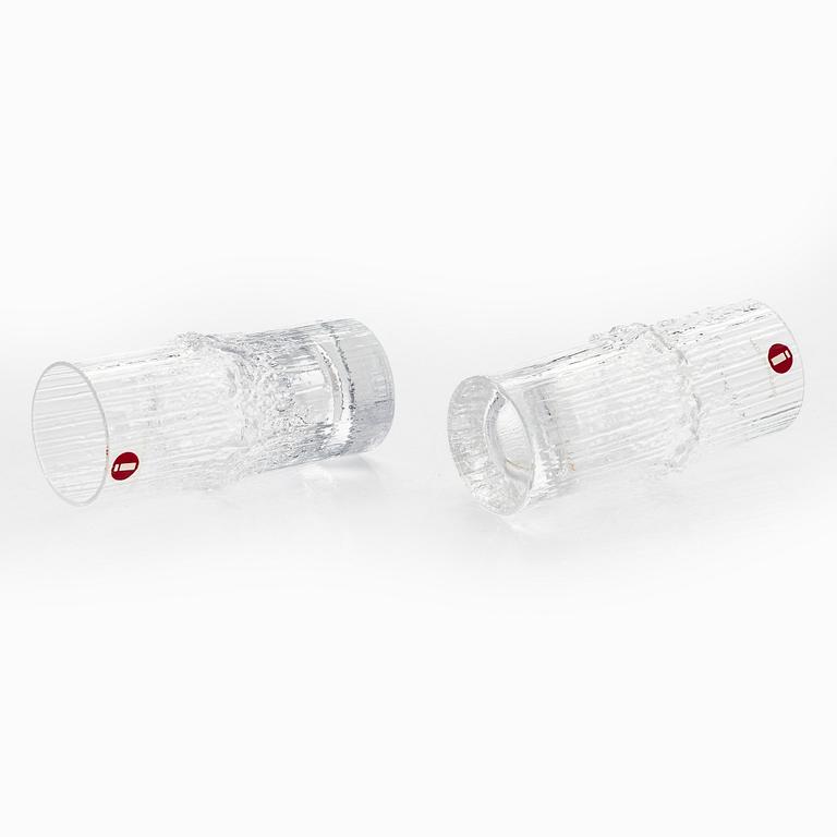 Tapio Wirkkala, snapsilaseja, 6 kpl, "Niva", alkuperäisessä laatikossa. Iittala.