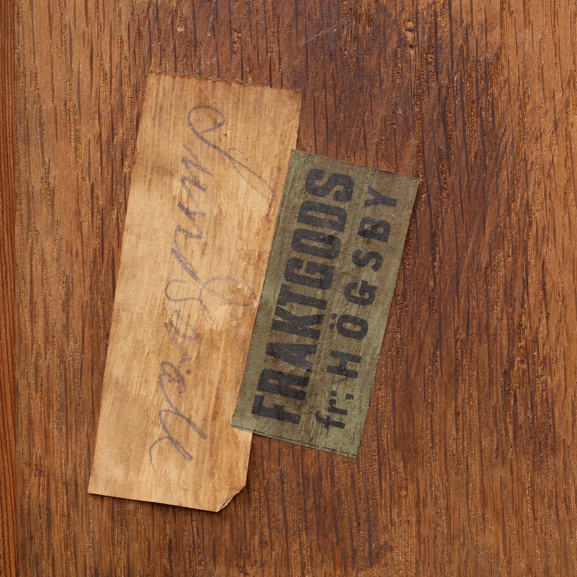 An early 20th Century painted cabinet.