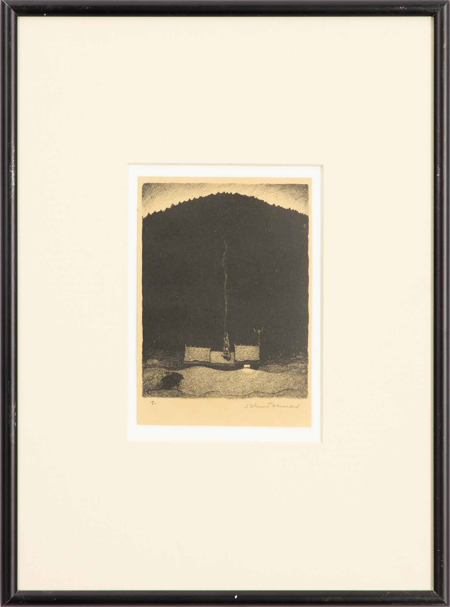 John Bauer, "Julafton".