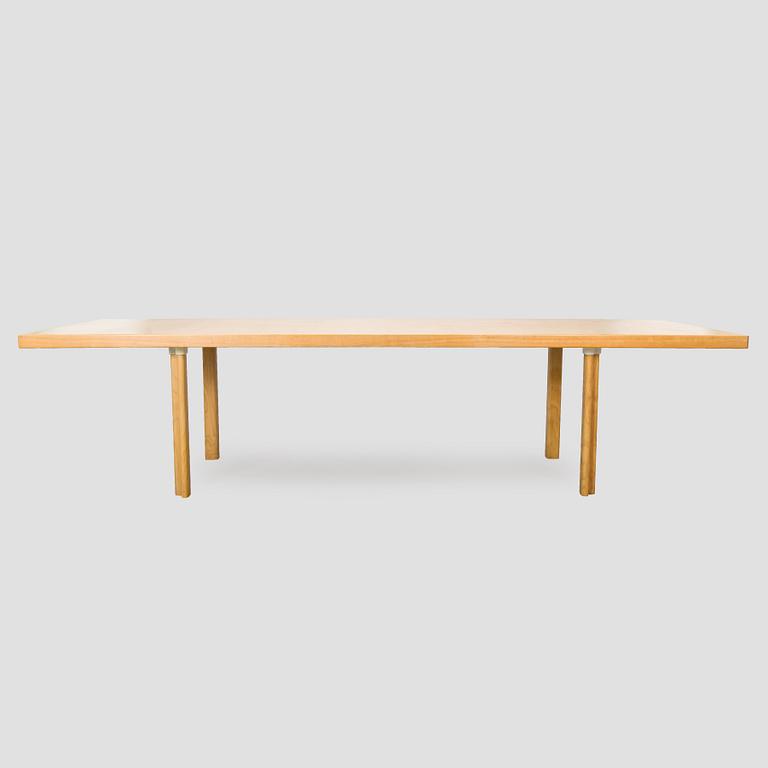 Alvar Aalto, ruokapöytä / neuvottelupöytä, malli 86, Artek, 1900-luvun loppu.