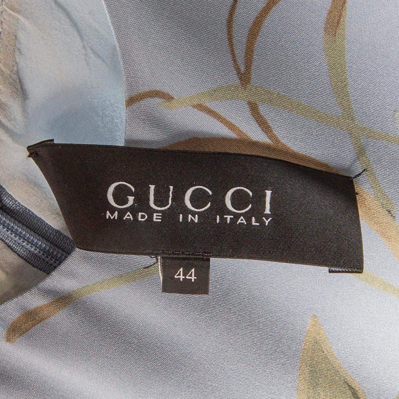 A Gucci/Frida Giannini silk dress size 42.