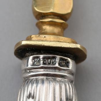 SERVERINGSBESTICK, 13 delar, silver.